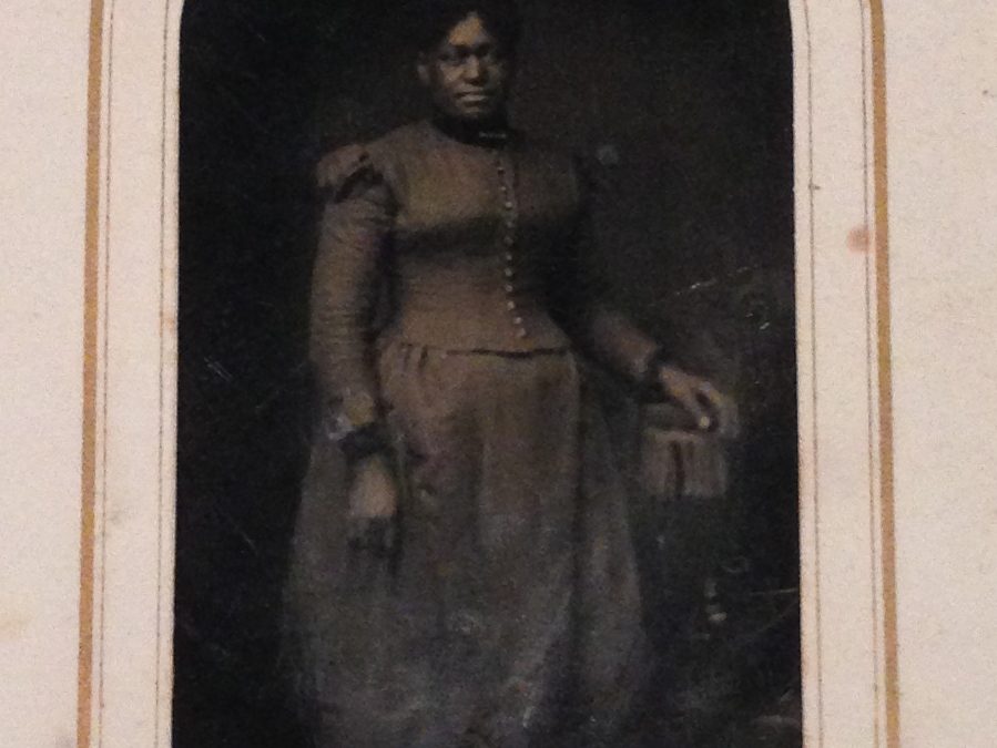 Tintype album from an African American family