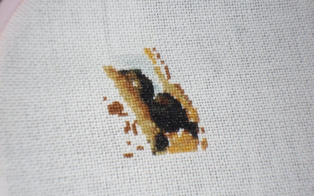 14112 stitches, 30 colors (2012) work in progress photoset